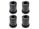 Kit 4 Buchas Mola Traseiro Maior Toyota Hilux 2.5 2.7 2.8 3.0 4x2 4x4 2001/2024