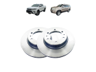 Disco Freio Dianteiro Aro 16'' 17'' 319MM Hilux 2.7 2.8 3.0 2008/2022