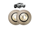Kit 2 Discos Freio Dianteiro 320MM Frontier 2.3 2023/2025