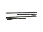 Kit 4 Frisos Lateral Cinza Sting Gray Jeep Compass 2021/2025