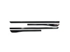 Kit 4 Frisos Lateral Preto Carbon Jeep Commander 2022/2025