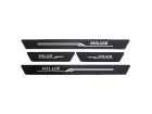 Kit 4 Soleiras Silk Toyota Hilux SW4 2006/2024