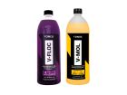 Kit V-Floc Concentrado e V-Mol Desincrustante 1,5L Shampoos Lavagem Dupla Ação