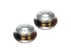 Kit 2 Discos Freio Traseiro 315MM Mitsubishi Pajero Dakar 3.2 3.5 2009/2016